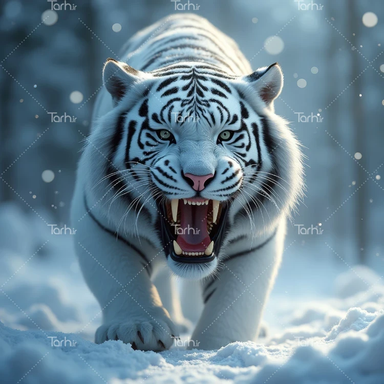 تصویر حیوان ویژه wordw عکس حرفه ای ببر وحشی