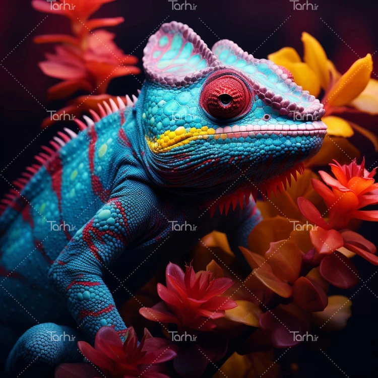 تصویر حیوان ویژه wordw عکس حرفه ای آفتاب پرست
