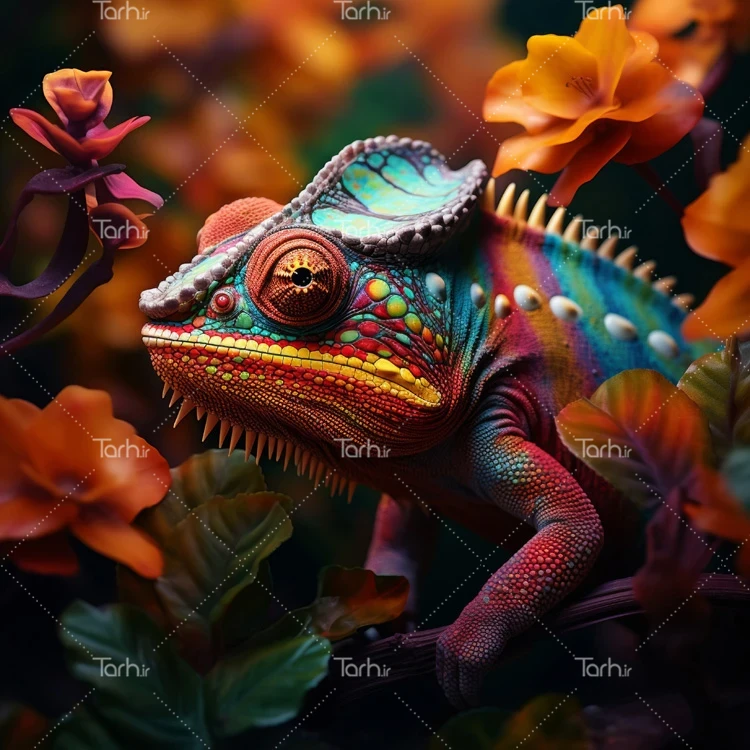 تصویر حیوان ویژه wordw عکس حرفه ای آفتاب پرست