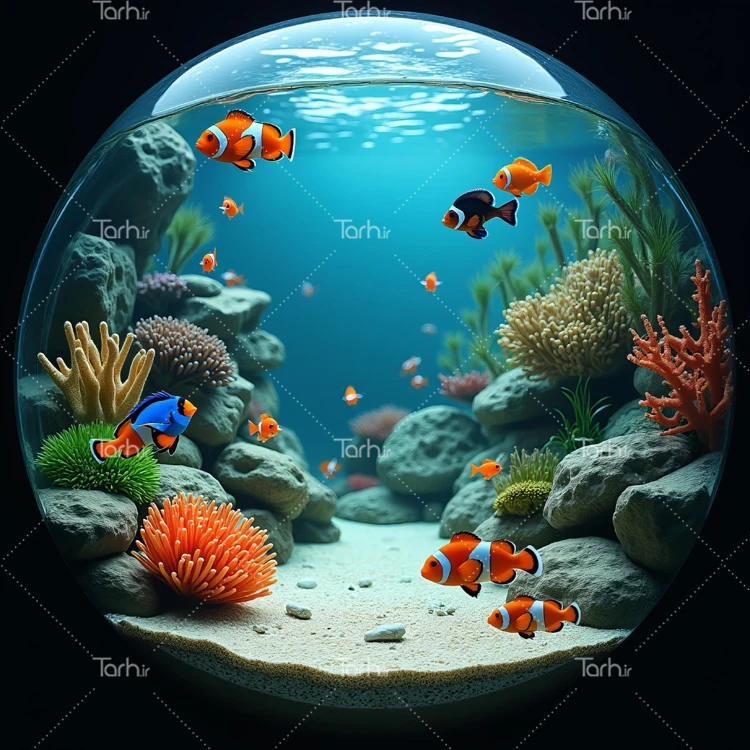 تصویر ماهی زینتی ویژه wordw عکس حرفه ای آکواریوم