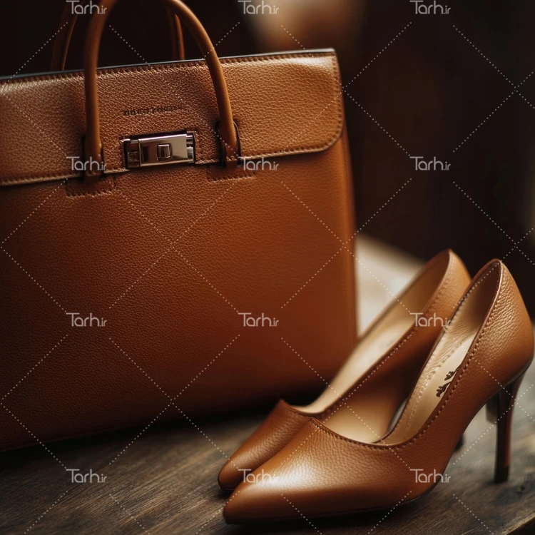 تصویر کیف عکس حرفه ای کیف و کفش