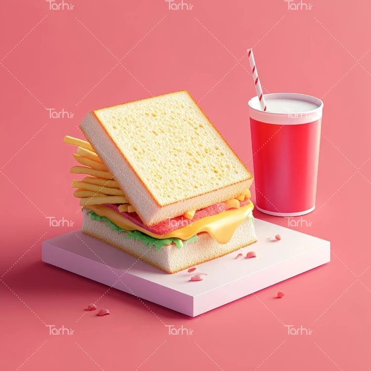 تصویر پیتزا فروشی عکس حرفه ای فست فود