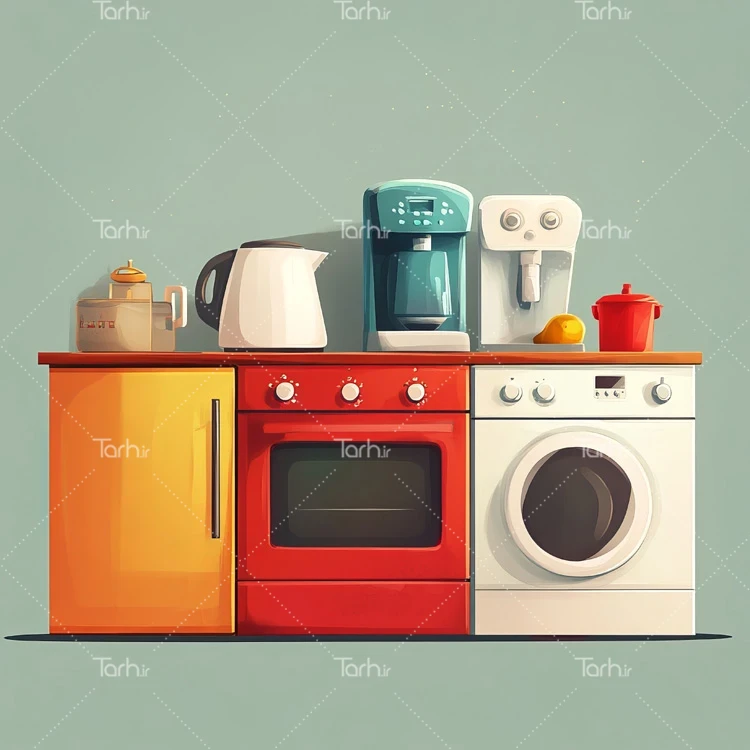 تصویر وسایل آشپزخانه عکس حرفه ای لوازم خانگی