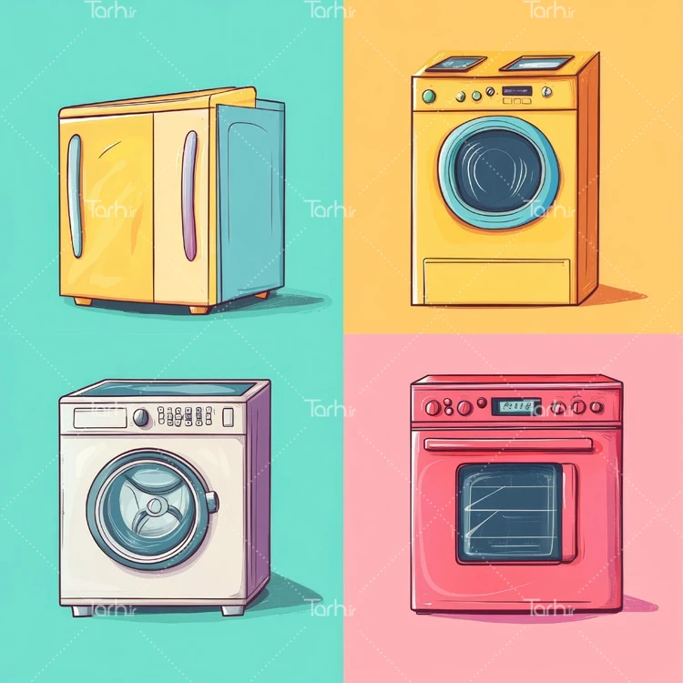 تصویر وسایل آشپزخانه عکس حرفه ای لوازم خانگی