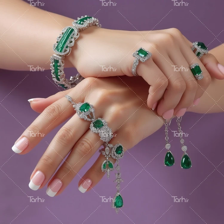تصویر جواهرات ویژه بدلیجات عکس حرفه ای جواهر