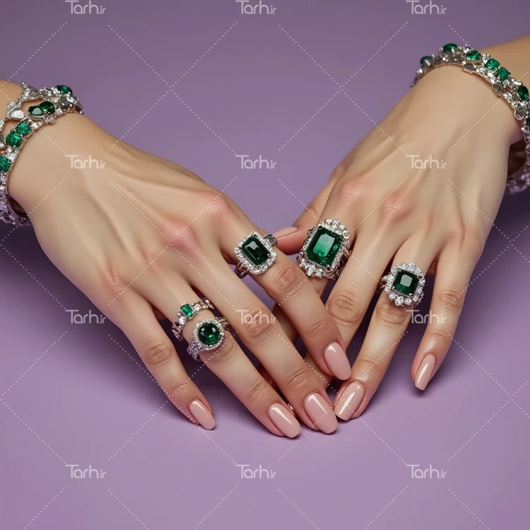 تصویر جواهرات ویژه بدلیجات عکس حرفه ای جواهر