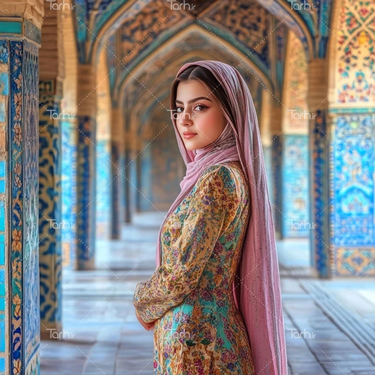 تصویر زن عکس حرفه ای مدل زن