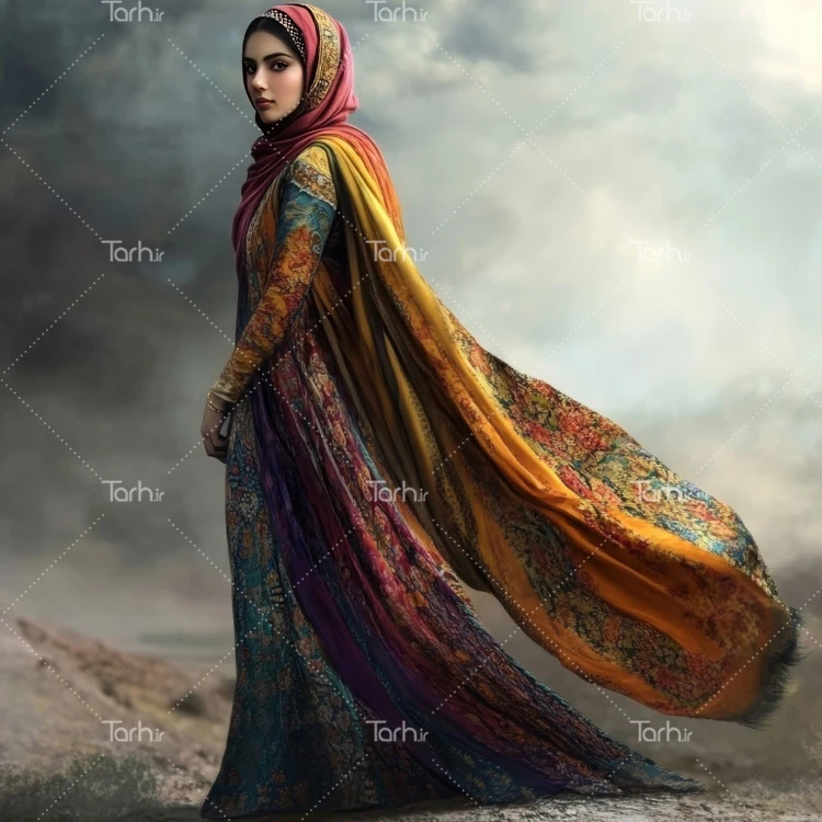 تصویر زن عکس حرفه ای مدل زن