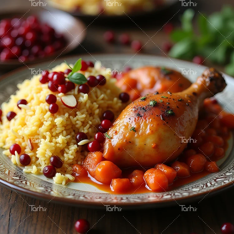 تصویر غذای سنتی ویژه wordw عکس حرفه ای رستوران