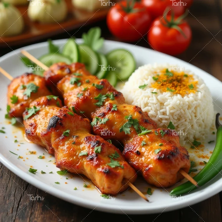تصویر غذای سنتی عکس حرفه ای رستوران