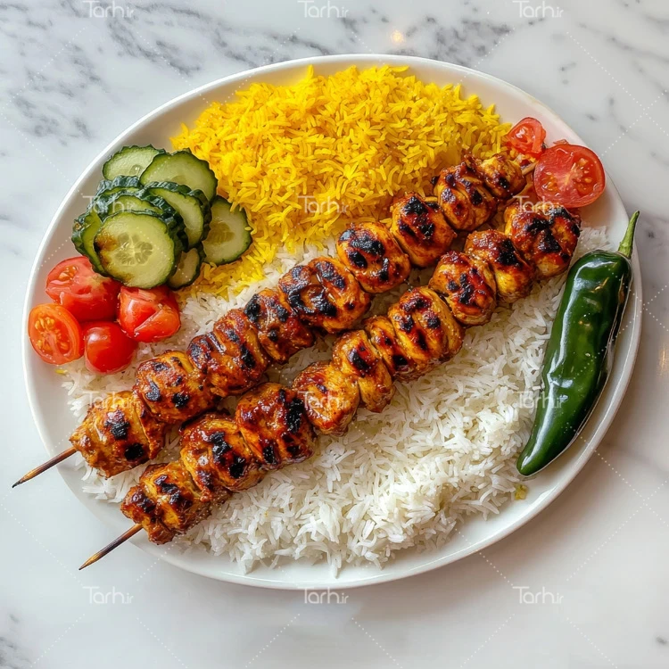 تصویر غذای سنتی عکس حرفه ای رستوران