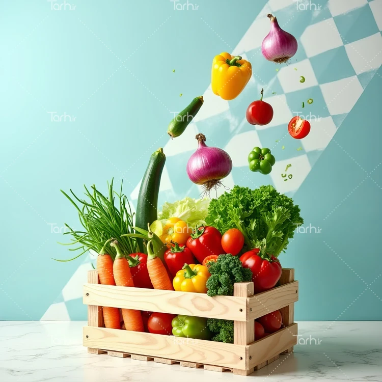 تصویر سبزی آماده ویژه wordw عکس حرفه ای سبزیجات