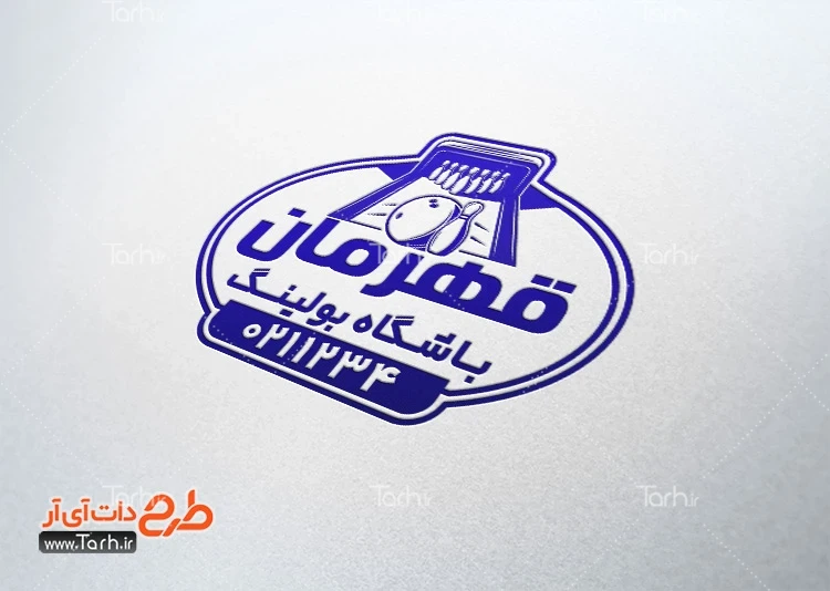 طرح مهر بولینگ طرح مهرسازی بولینگ لایه باز شامل وکتور پین بولینگ