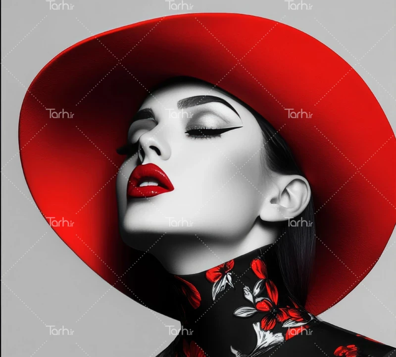 تصویر مدل زن عکس حرفه ای زن