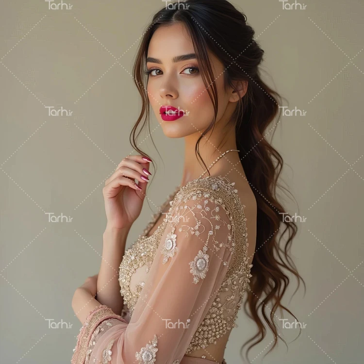 تصویر مدل زن عکس حرفه ای زن