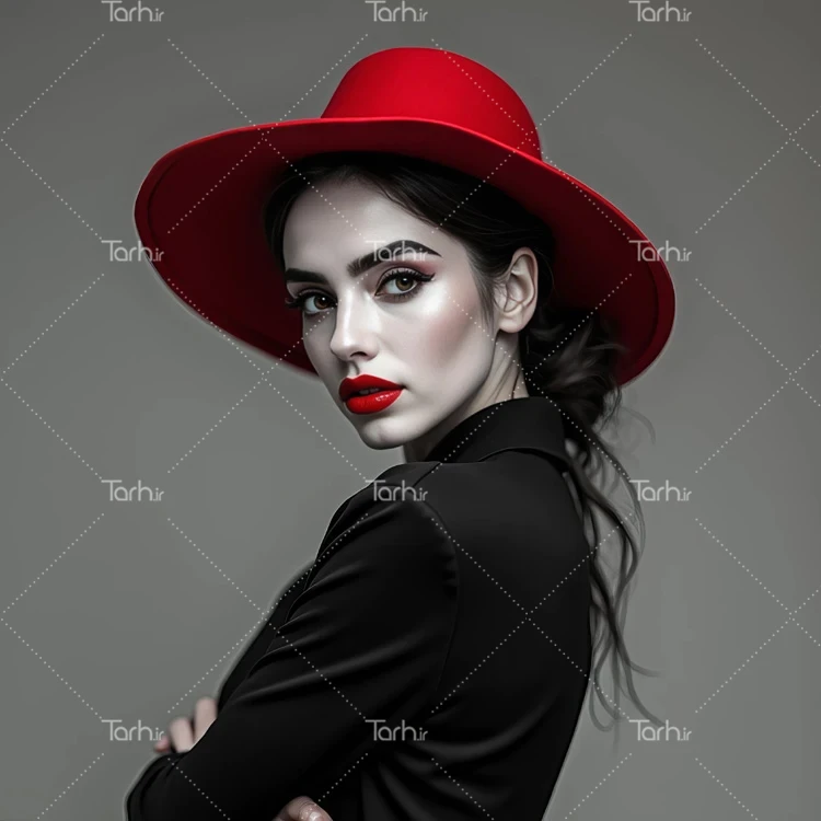 تصویر مدل زن عکس حرفه ای زن