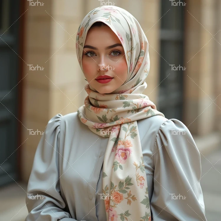 تصویر شال ویژه wordw عکس حرفه ای روسری