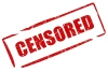 دانلود تصویر نوشته CENSORED با کیفیت بالا