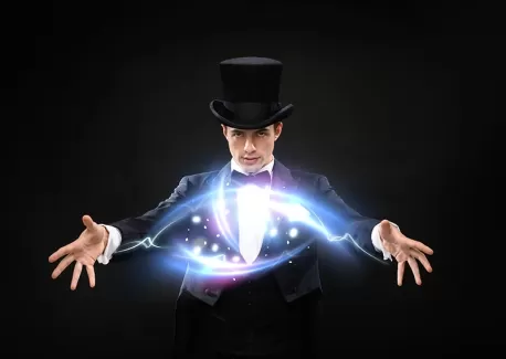 عکس استوک باکیفیت شعبده باز عکس استوک باکیفیت شعبده باز