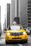 دانلود تصویر استوک باکیفیت تاکسی زرد