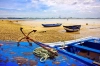 تصویر باکیفیت قایق در ساحل