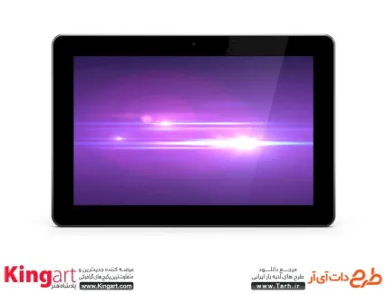 دانلود رایگان موکاپ تبلت به صورت لایه باز با فرمت psd جهت پیش نمایش صفحه iPad