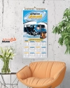 طرح تقویم دیواری شست و شوی خودرو شامل عکس اتومبیل جهت چاپ تقویم دیواری شست و شوی اتومبیل 1402