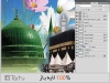 طرح لایه باز مکه شامل متن خیر مقدم مکه