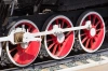 تصویر باکیفیت چرخ های قطار