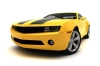 عکس سه بعدی باکیفیت ماشین زرد