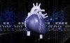 تصویر باکیفیت آناتومی سه بعدی قلب و رگ های قلب