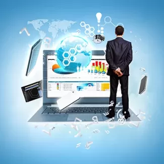 دانلود تصویر استوک باکیفیت لپتاب و مرد دانلود تصویر استوک باکیفیت لپتاب و مرد