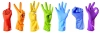 عکس باکیفیت دست و دستکش های رنگی 