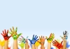 عکس باکیفیت دست رنگی کودک