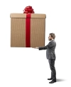 عکس استوک باکیفیت جعبه کادو بزرگ فانتزی