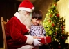 دانلود تصویر کیفیت بالای   کریسمس و بابانویل و کودک