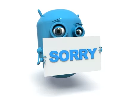 دانلود تصویر استوک باکیفیت ربات آبی و پلاکارد دانلود تصویر استوک باکیفیت ربات آبی و پلاکارد