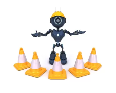 عکس باکیفیت ربات کارگر عکس باکیفیت ربات کارگر