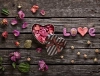 دانلود عکس با کیفیت جعبه کادو قلبی