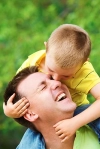 عکس استوک کیفیت بالای پدر و پسربچه