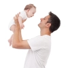 دانلود تصویر استوک پدر و نوزاد باکیفیت بالا