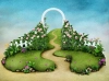 عکس کیفیت بالای منظره کارتونی زیبا