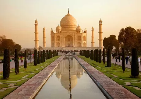 دانلود عکس با کیفیت بنای تاریخی تاجد محل هند
