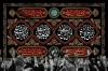 طرح دکور تخریب بقیع شامل خوشنویسی اسامی ائمه بقیع