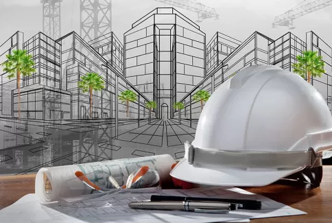 عکس باکیفیت کلاه ایمنی مهندسی سفید عکس باکیفیت کلاه ایمنی مهندسی سفید