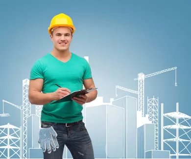 عکس با کیفیت مهندس با لباس سبز عکس با کیفیت مهندس با لباس سبز