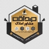 طرح استیکر لایه باز بنگاه املاک شامل عکس برج ایفل جهت چاپ استیکر فروشگاهی بنگاه مسکن و املاک