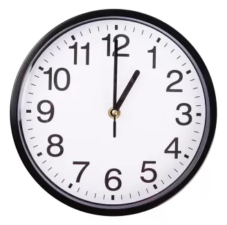 تصویر باکیفیت ساعت دیواری ساده تصویر باکیفیت ساعت دیواری ساده