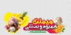 طرح برچسب بستنی فروشی شامل عکس بستنی