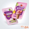 طرح لایه باز کارت ویزیت آبمیوه بستنی با عکس آبمیوه